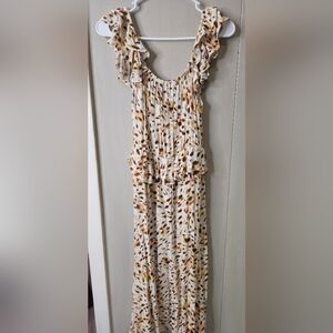 Sleeveless Patterned Dress